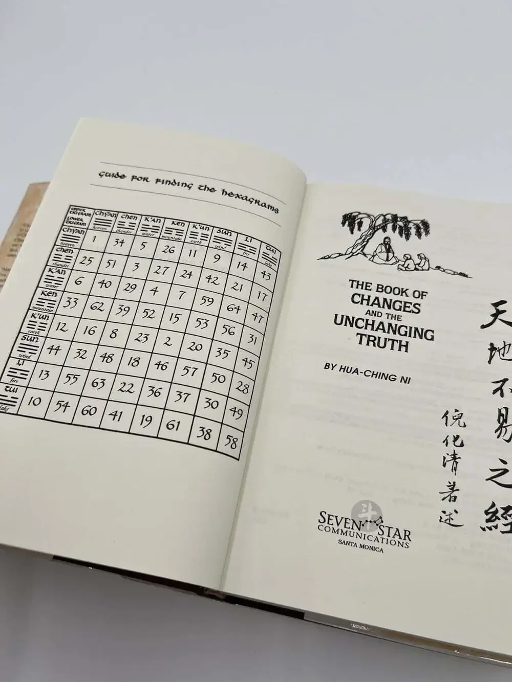 I Ching Book Changes Unchanging Truth Hua-Ching Ni 1994 Revised HC DJ